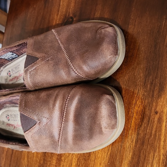 Sketchers Bobs Women's Chill Luxe Buttoned Up Slip On Brown EUC, 9, Memory Foam - Picture 6 of 11